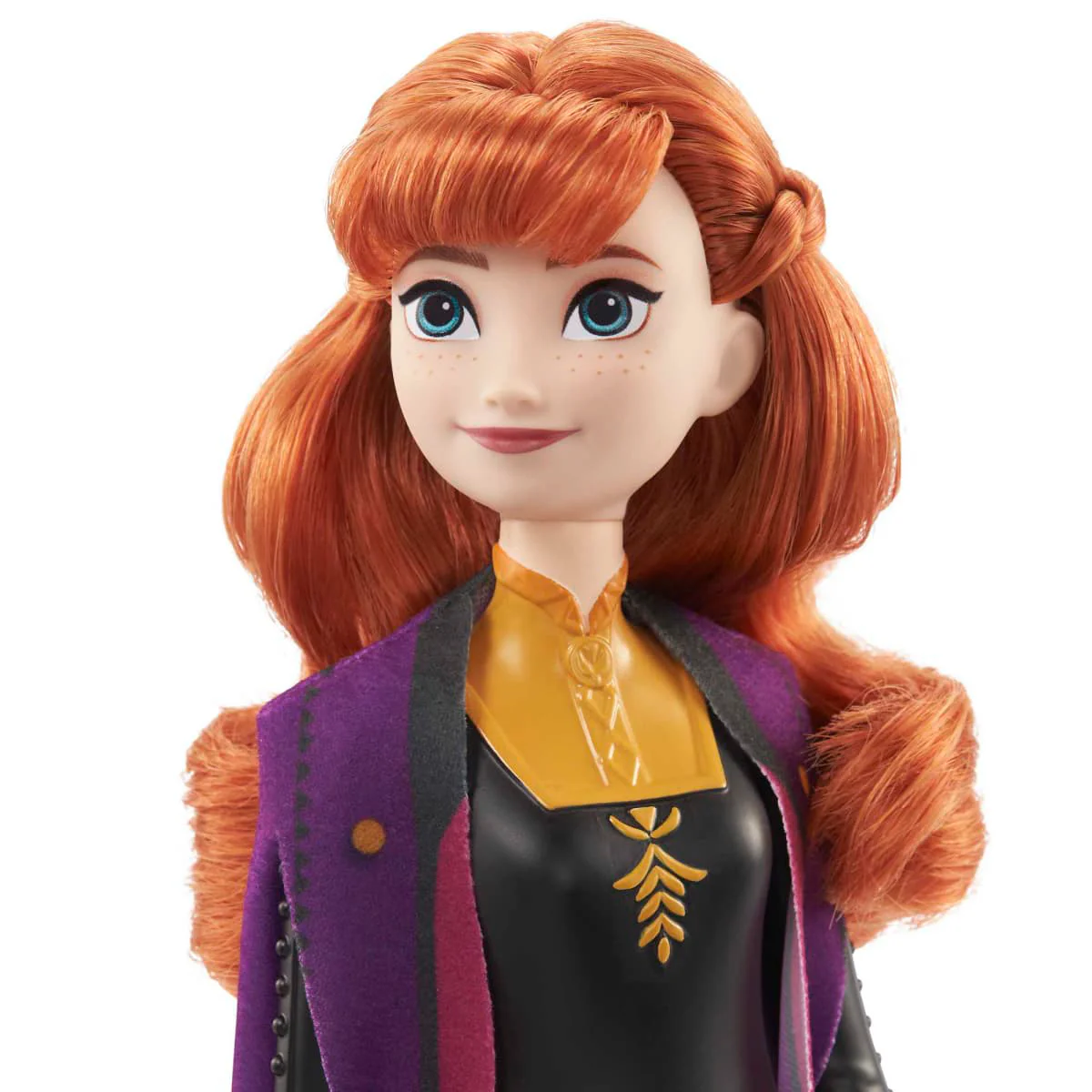 Disney Frozen 2 Anna Fashion Doll with Accessory - Black/Purple - Image 2