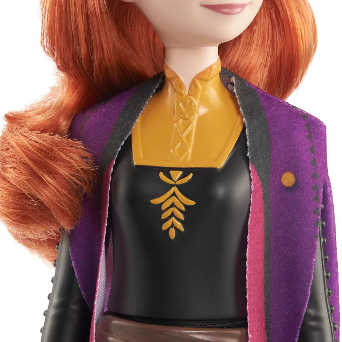 Disney Frozen 2 Anna Fashion Doll with Accessory - Black/Purple - Image 3