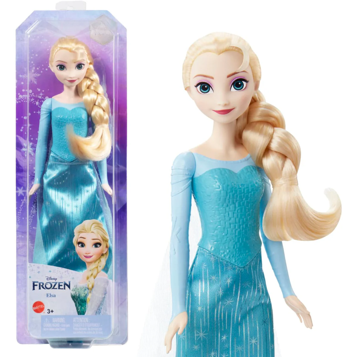 Disney Frozen Elsa Fashion Doll with Accessory - Blue - Image 5