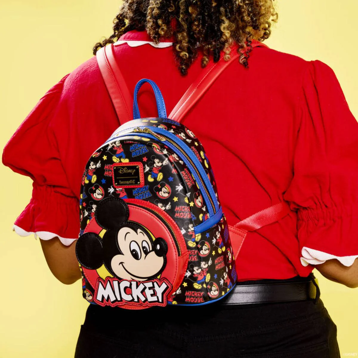 Disney Mickey Mouse Classic Mini Backpack - Multicolor - Image 4