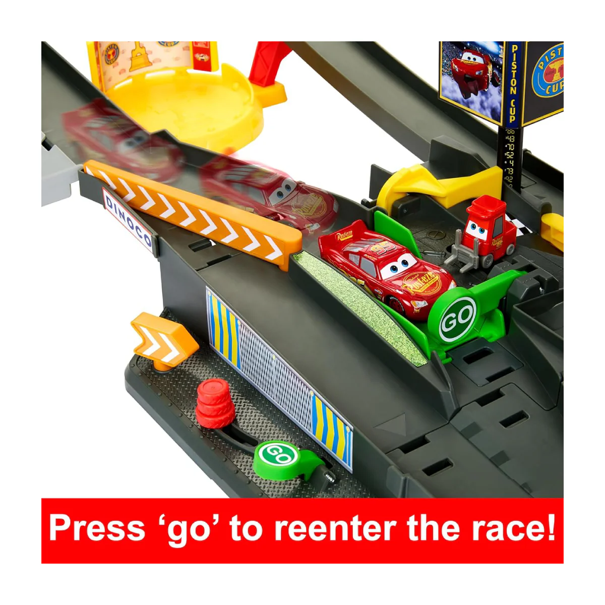 Disney Pixar Cars Piston Cup Action Speedway Playset - Image 4