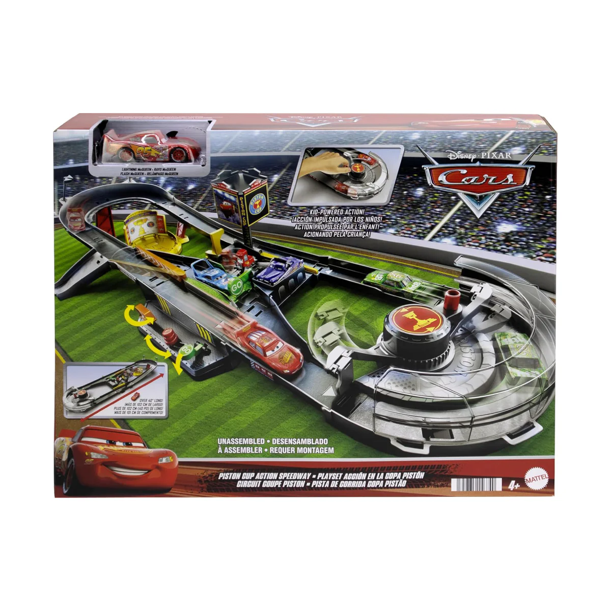 Disney Pixar Cars Piston Cup Action Speedway Playset - Image 5