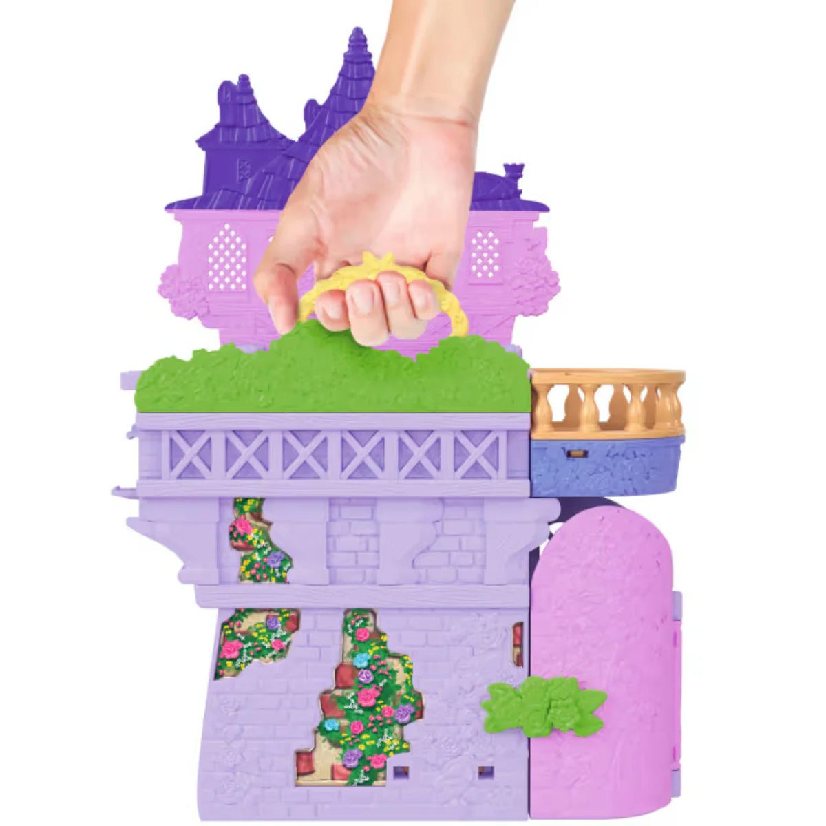Disney Princess Rapunzel Doll House Playset with Small Doll - Image 6