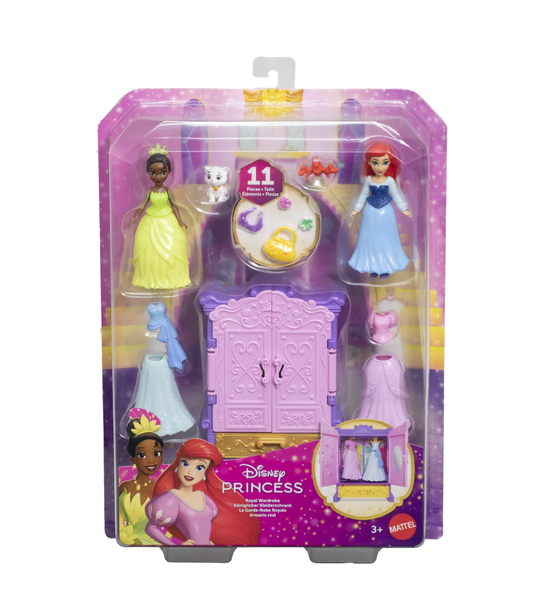 Disney Princess Royal Fasion Doll Play Set (11-Pieces) - Image 6