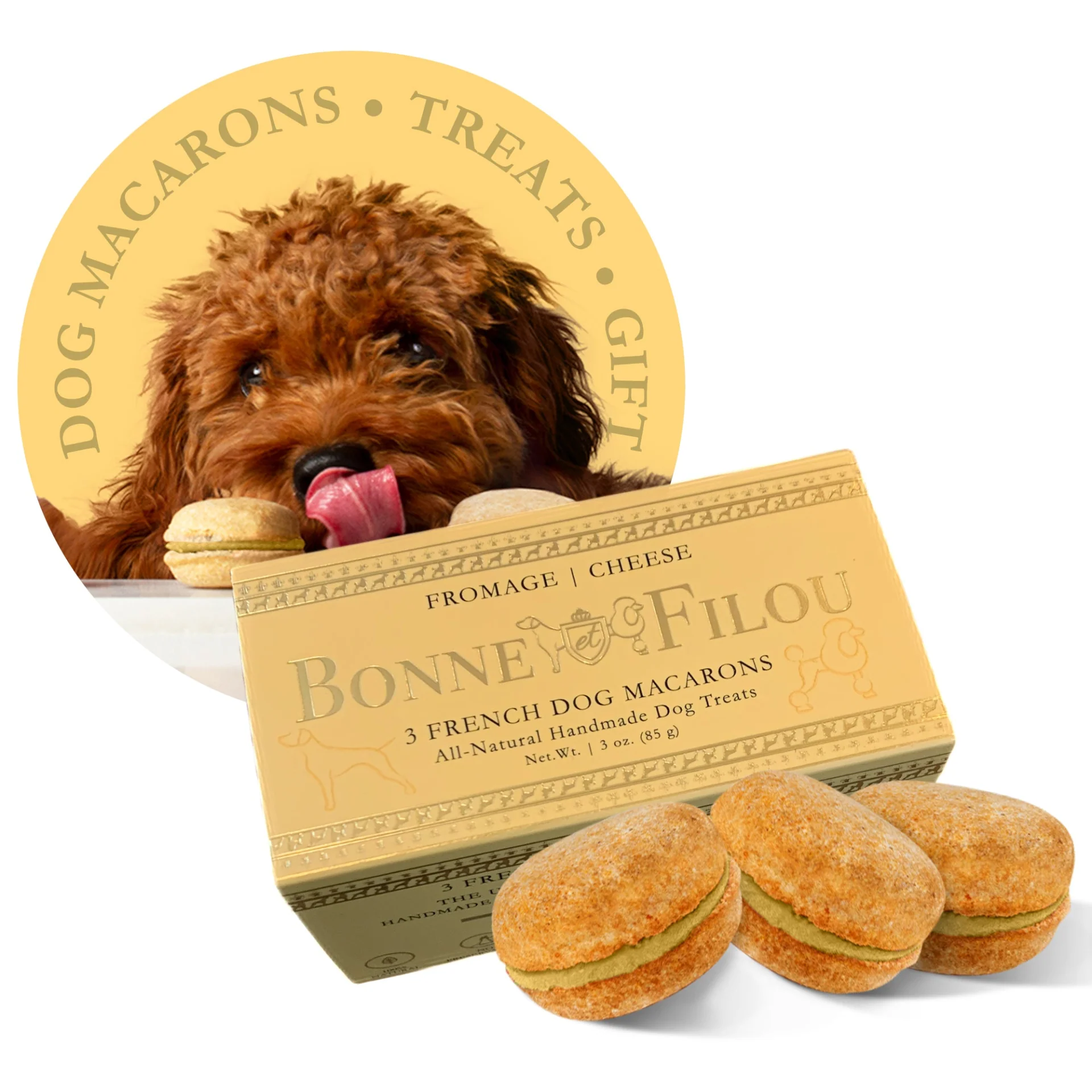 Dog Macarons (Box of 3) - Image 11