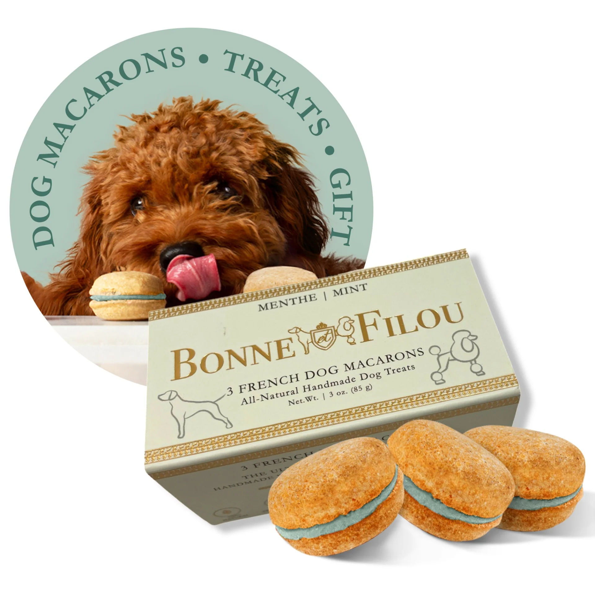 Dog Macarons (Box of 3) - Image 12