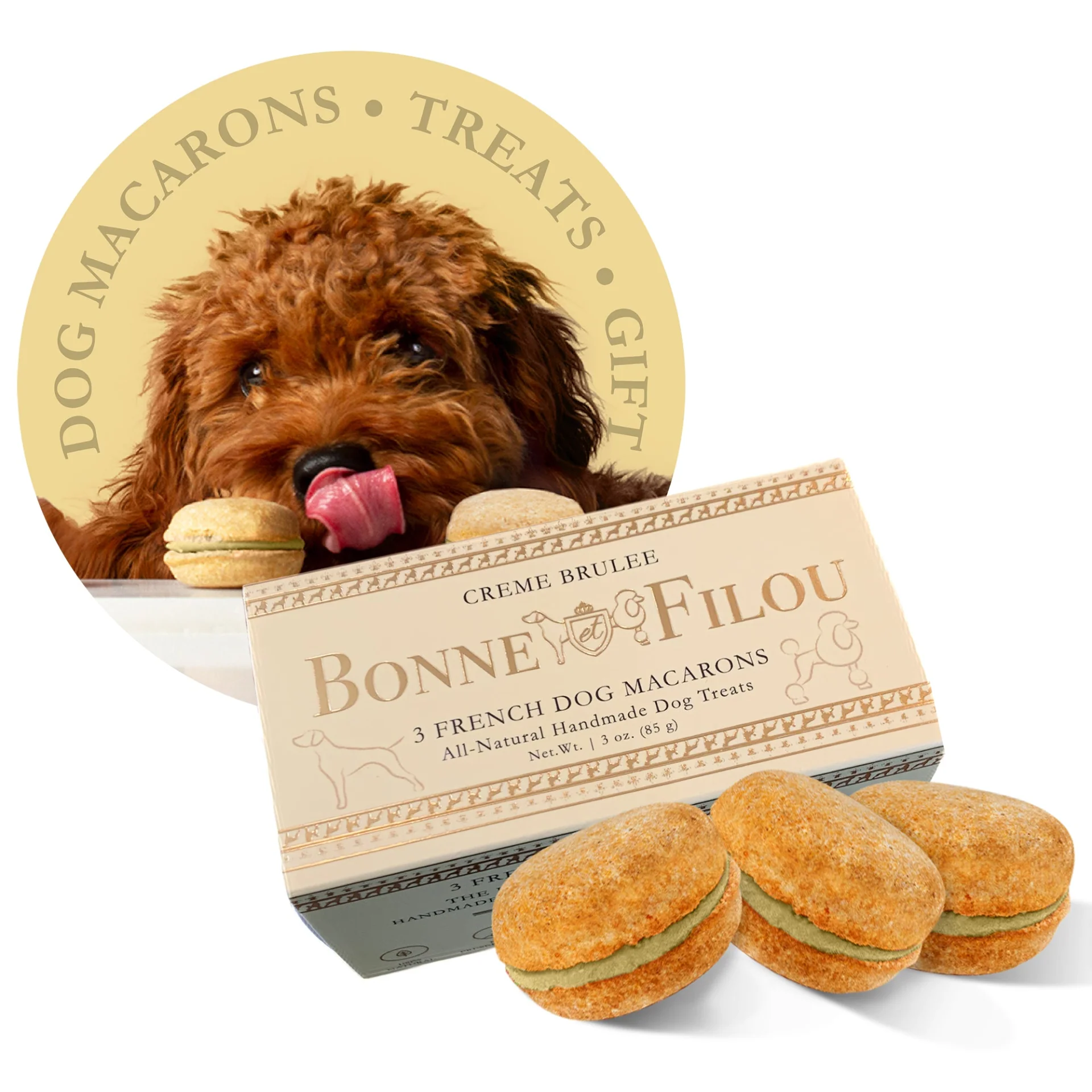 Dog Macarons (Box of 3) - Image 9