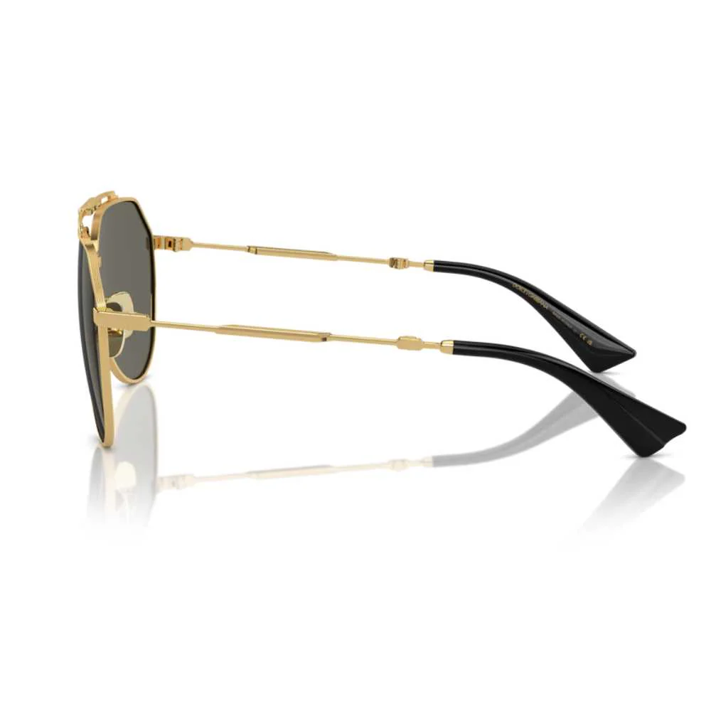 Dolce and Gabbana DG23026002/R Men's Pilot Solid Color Sunglasses - Image 3