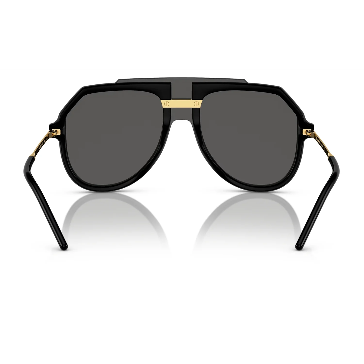 Dolce & Gabanna Men's DG6195 Pilot Solid Color Sunglasses - Image 5