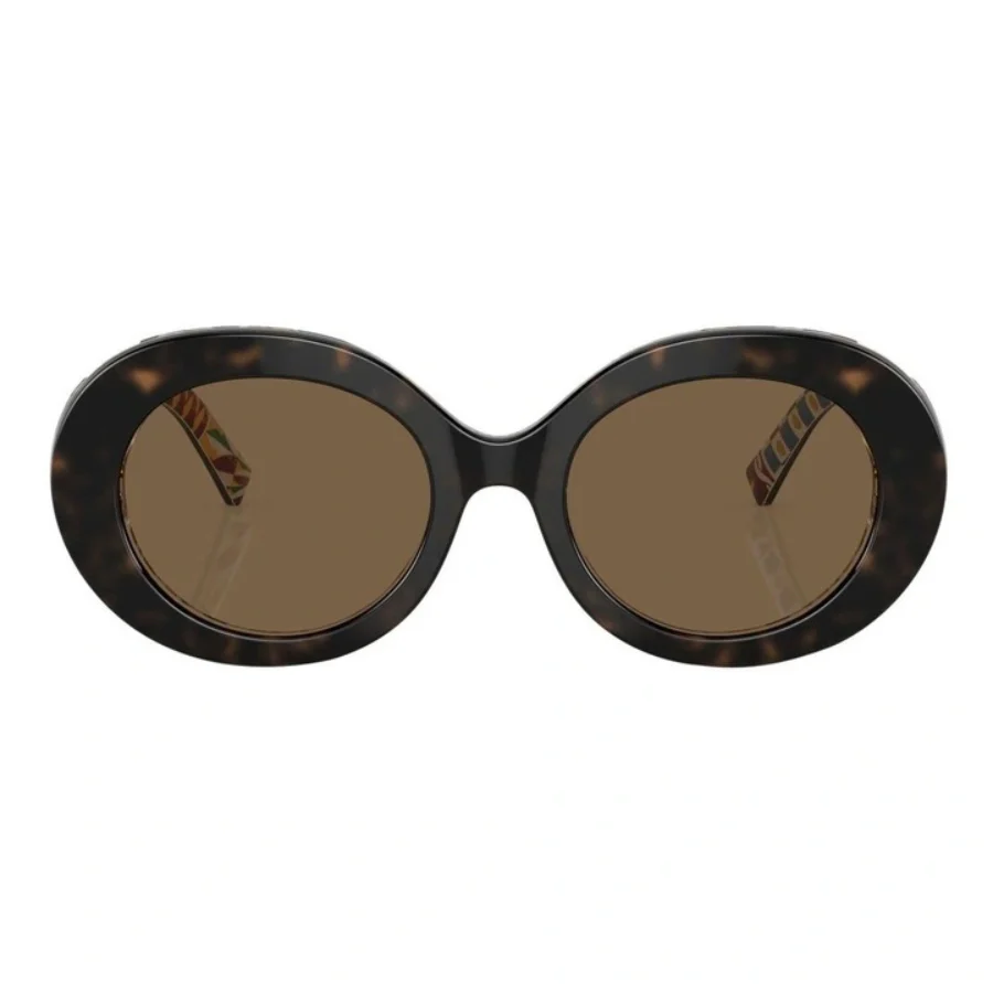 Dolce & Gabanna Women's DG4448321773 Oval Solid Color Sunglasses - Image 2