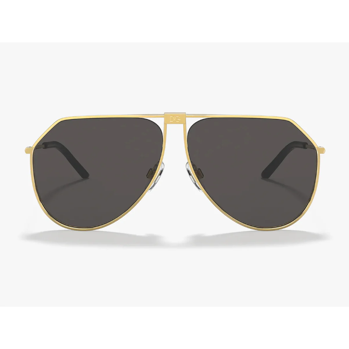 Dolce & Gabbana Men's DG2248 Pilot Solid Color Sunglasses