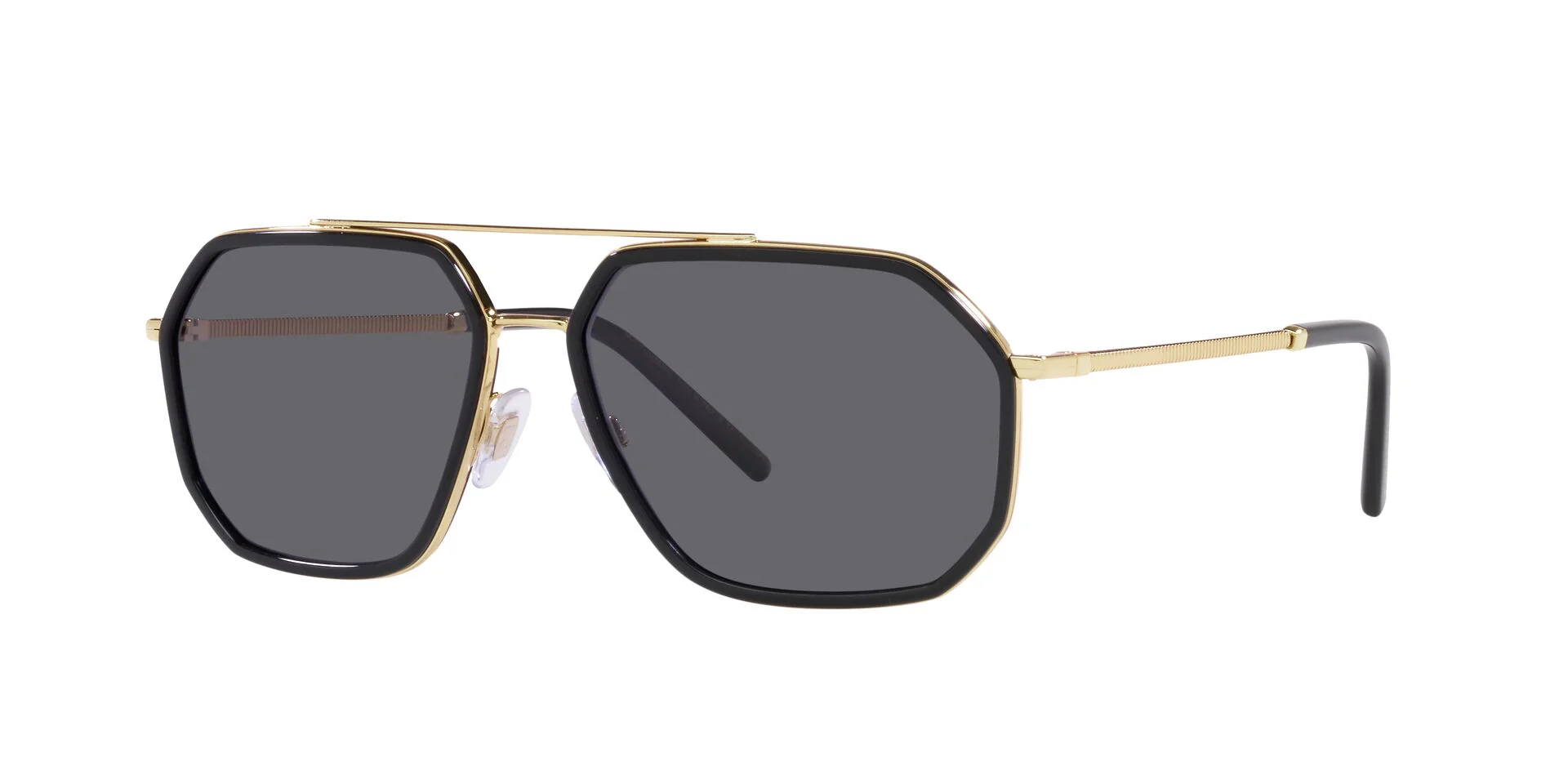 Dolce & Gabbana Men's DG2285 Pilot Solid Color Sunglasses