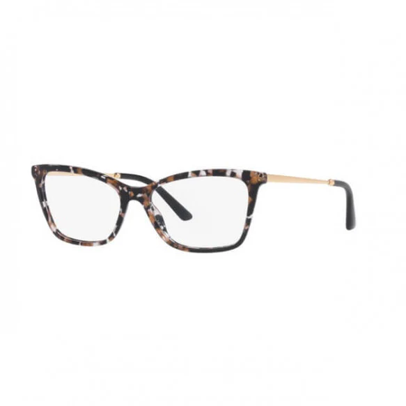 Dolce & Gabbana Woman Cube Black/Gold Optical Acetate - Image 2