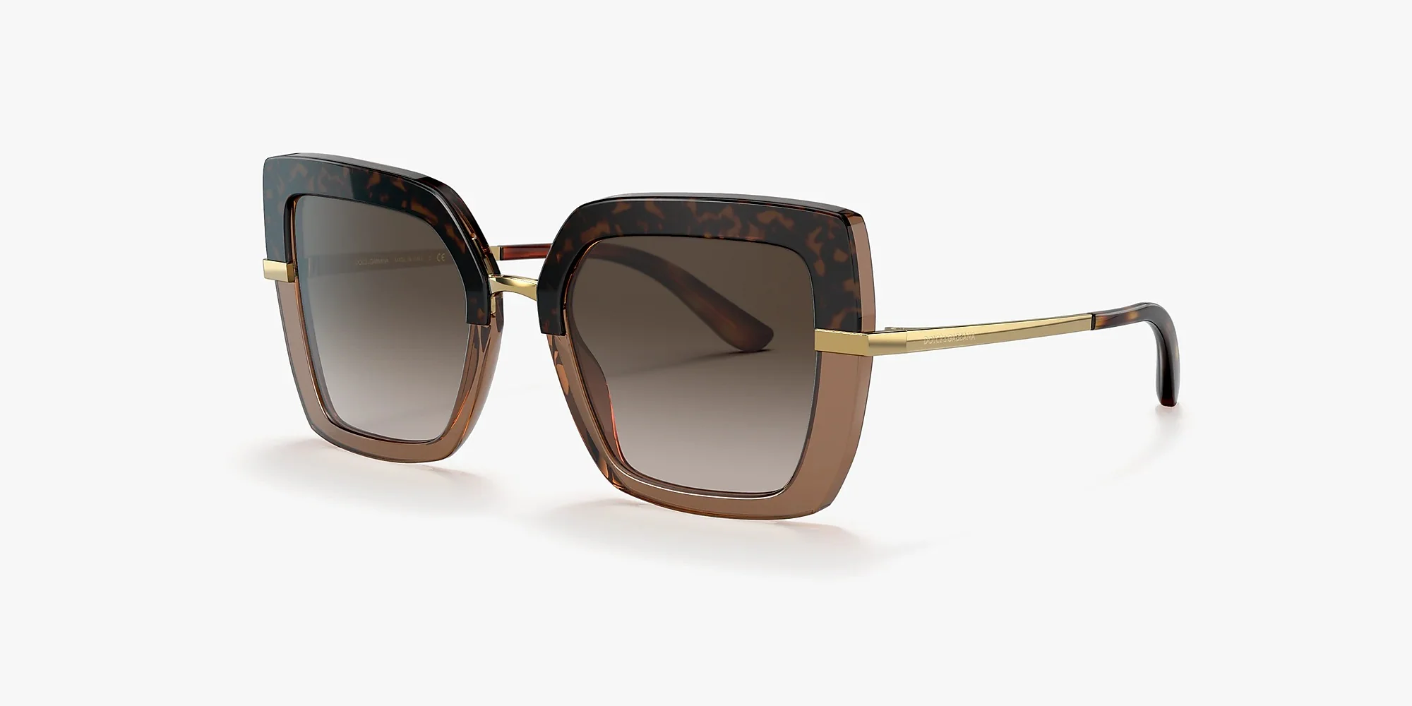 Dolce & Gabbana Women's DG4373 Square Gradient Sunglasses