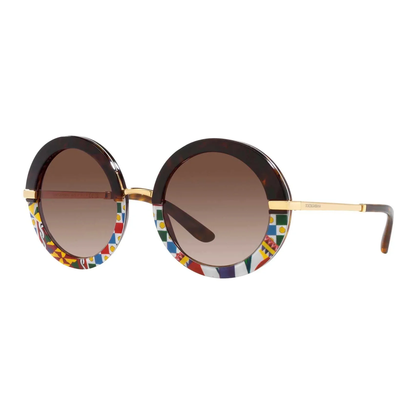 Dolce & Gabbana Women's DG4393 Round Gradient Sunglasses - Image 2