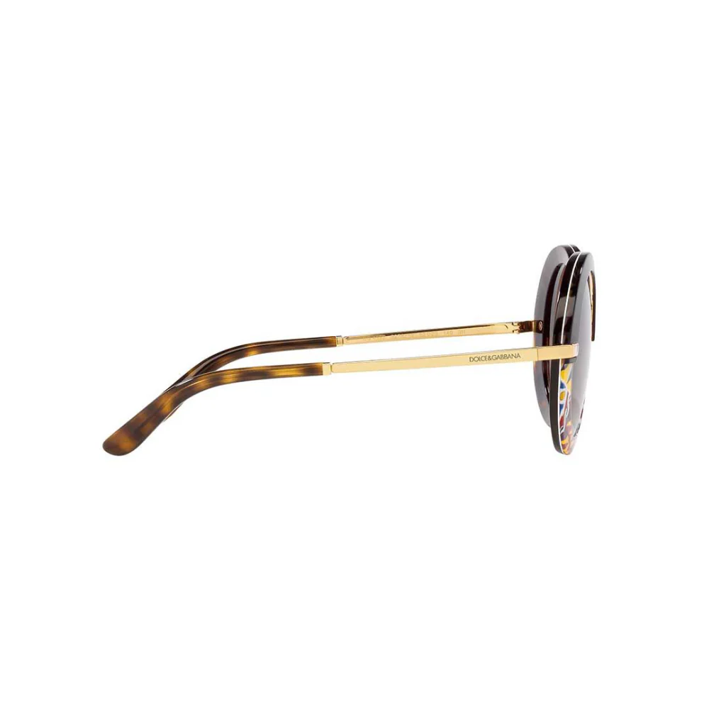 Dolce & Gabbana Women's DG4393 Round Gradient Sunglasses - Image 4