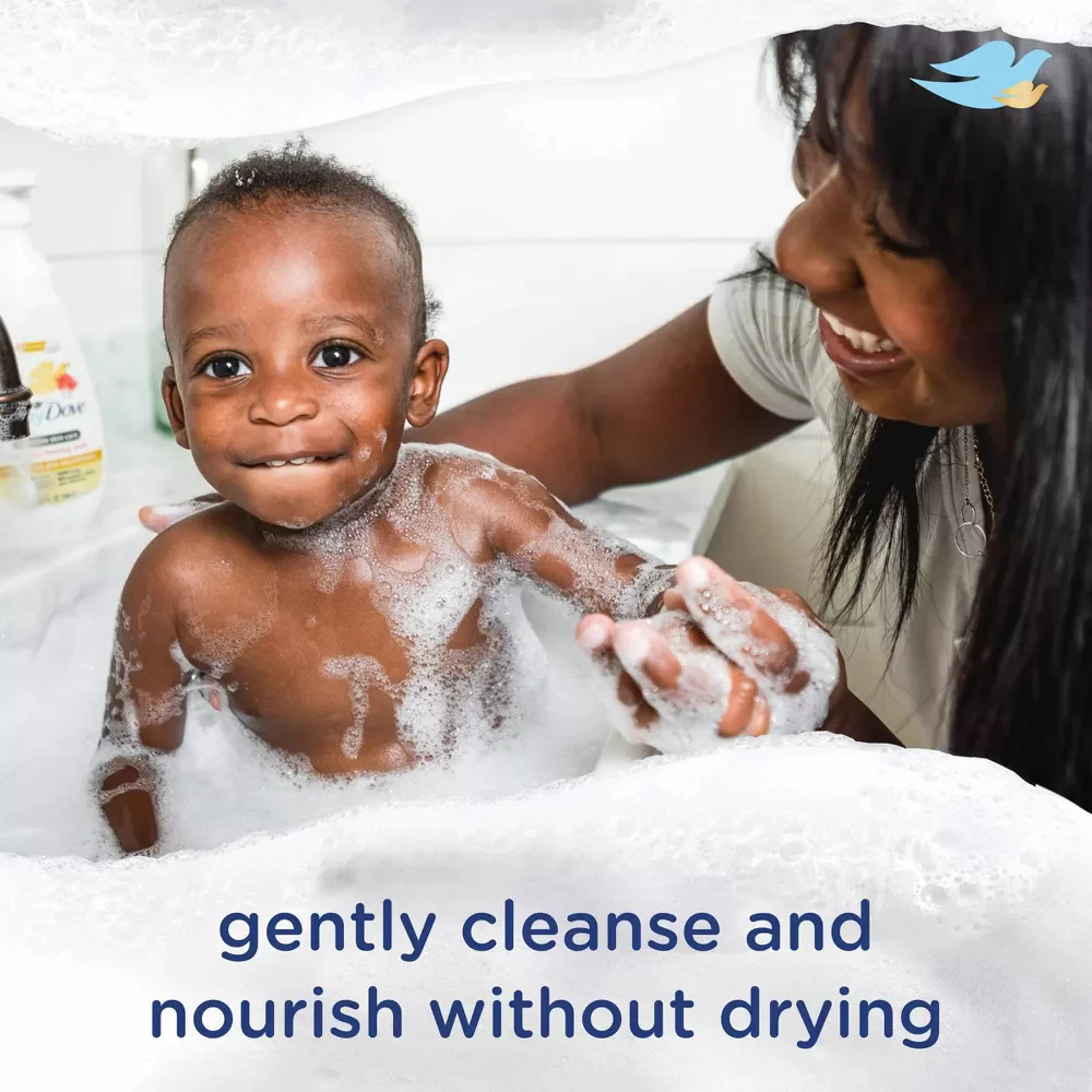 Dove 13.5 oz Melanin Rich Foaming Bath Wash For Baby - Image 7