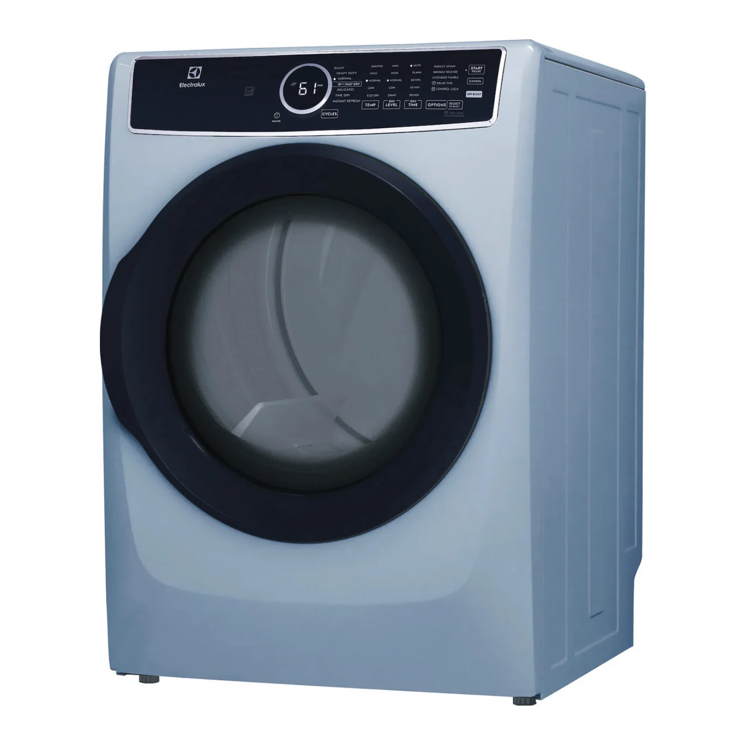 Electrolux ELFE7437AG 8.0 cu.ft. Vented Front Load Electric Dryer - Stackable with Steam and Instant Refresh - Glacier Blue - Image 3