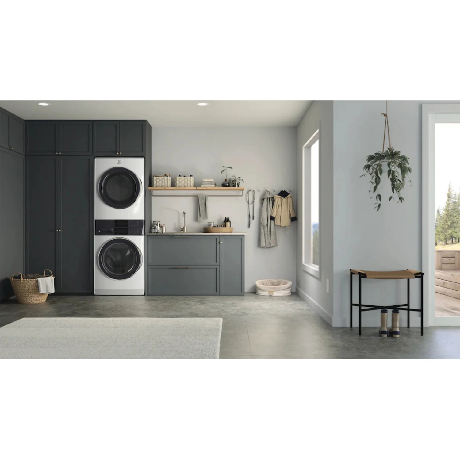 Electrolux ELTG7600 Stacked Laundry Center with 4.5 cu. ft. Front Load Washer and 8 cu. ft. Gas Dryer - Image 11