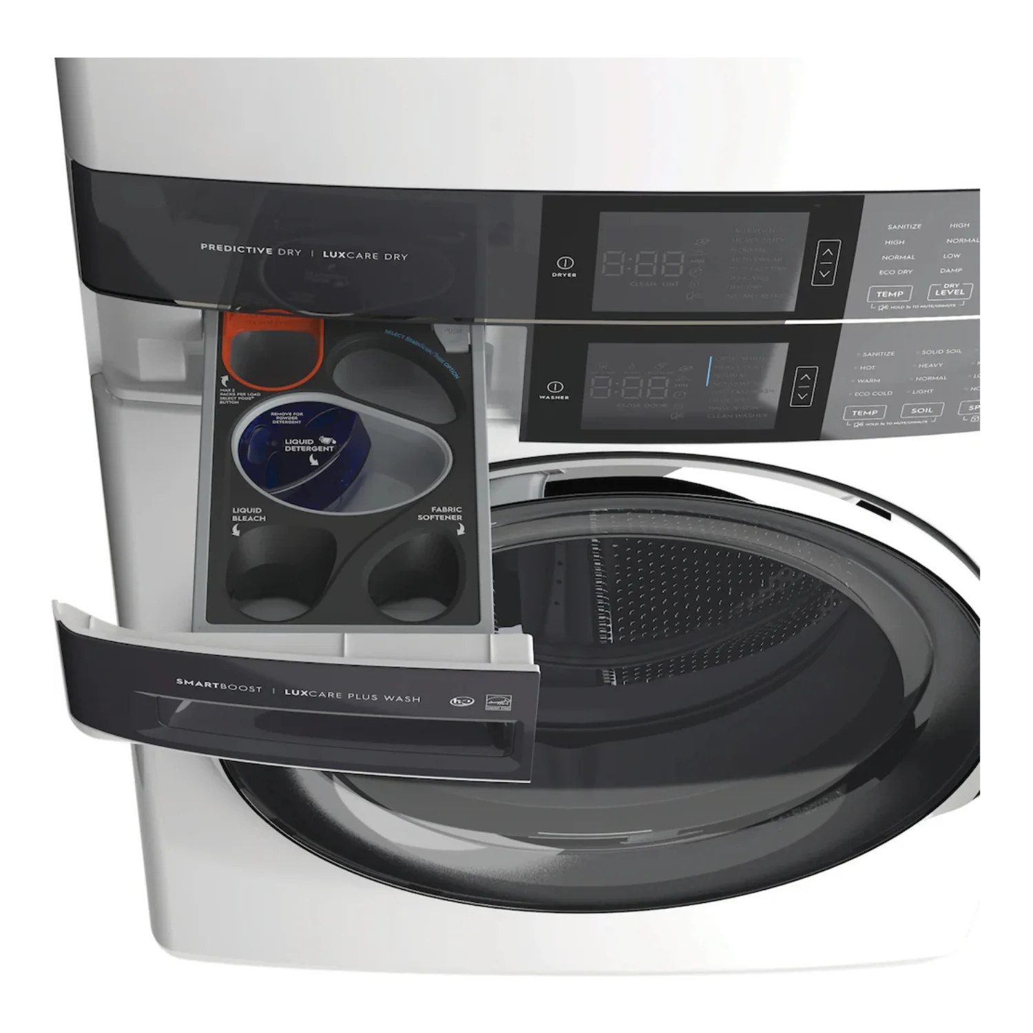 Electrolux ELTG7600 Stacked Laundry Center with 4.5 cu. ft. Front Load Washer and 8 cu. ft. Gas Dryer - Image 5