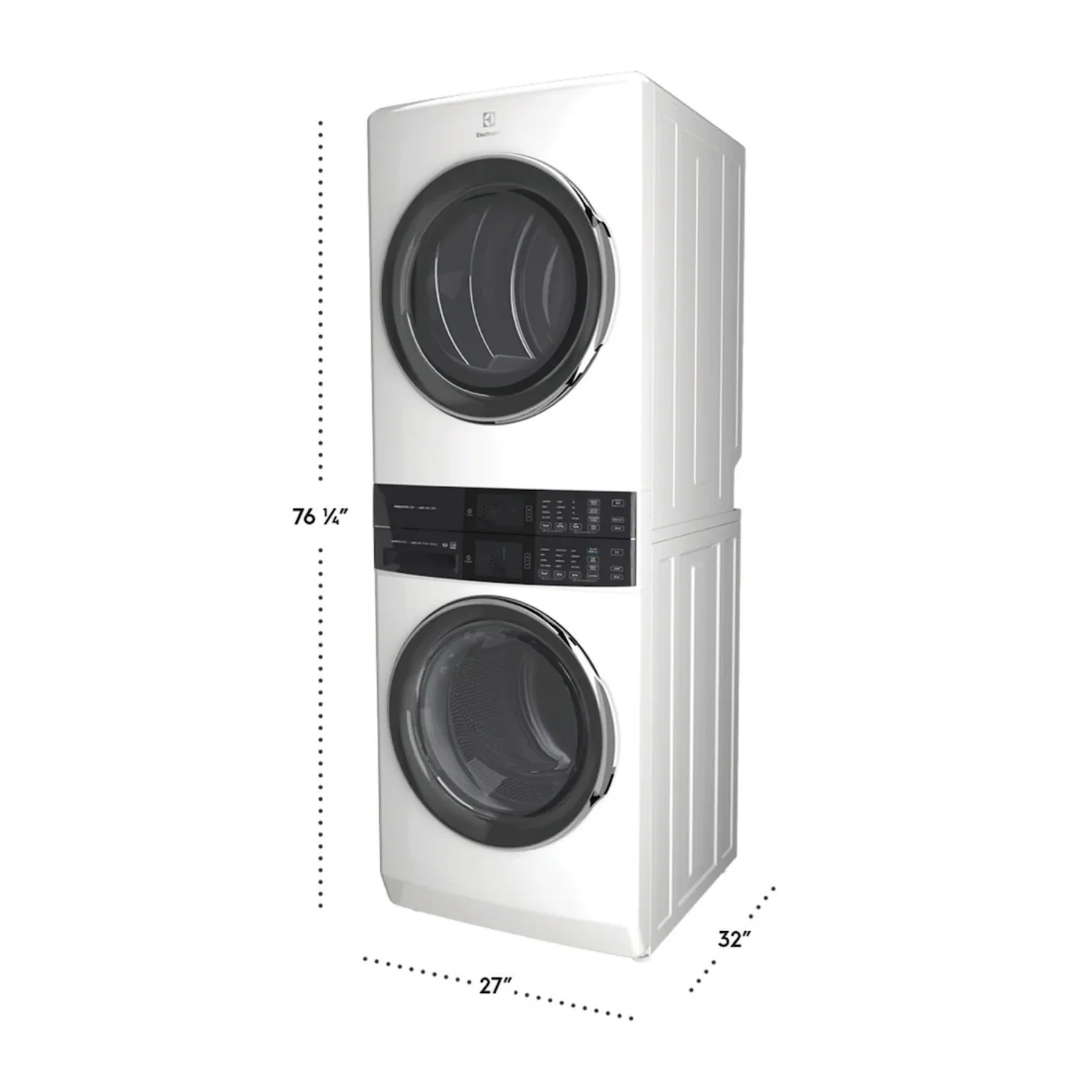 Electrolux ELTG7600 Stacked Laundry Center with 4.5 cu. ft. Front Load Washer and 8 cu. ft. Gas Dryer - Image 7