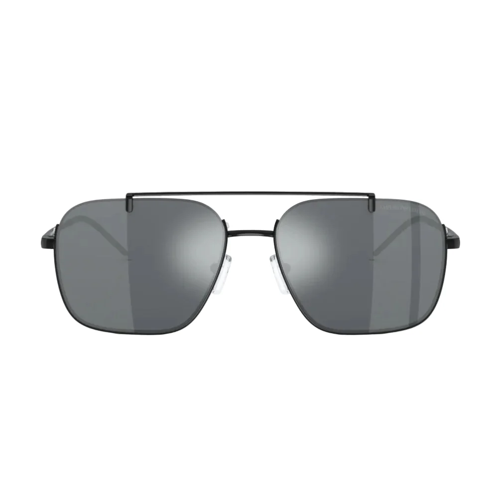 Emporio Armani Men's EA2150 Pilot Mirrored Sunglasses - Image 2