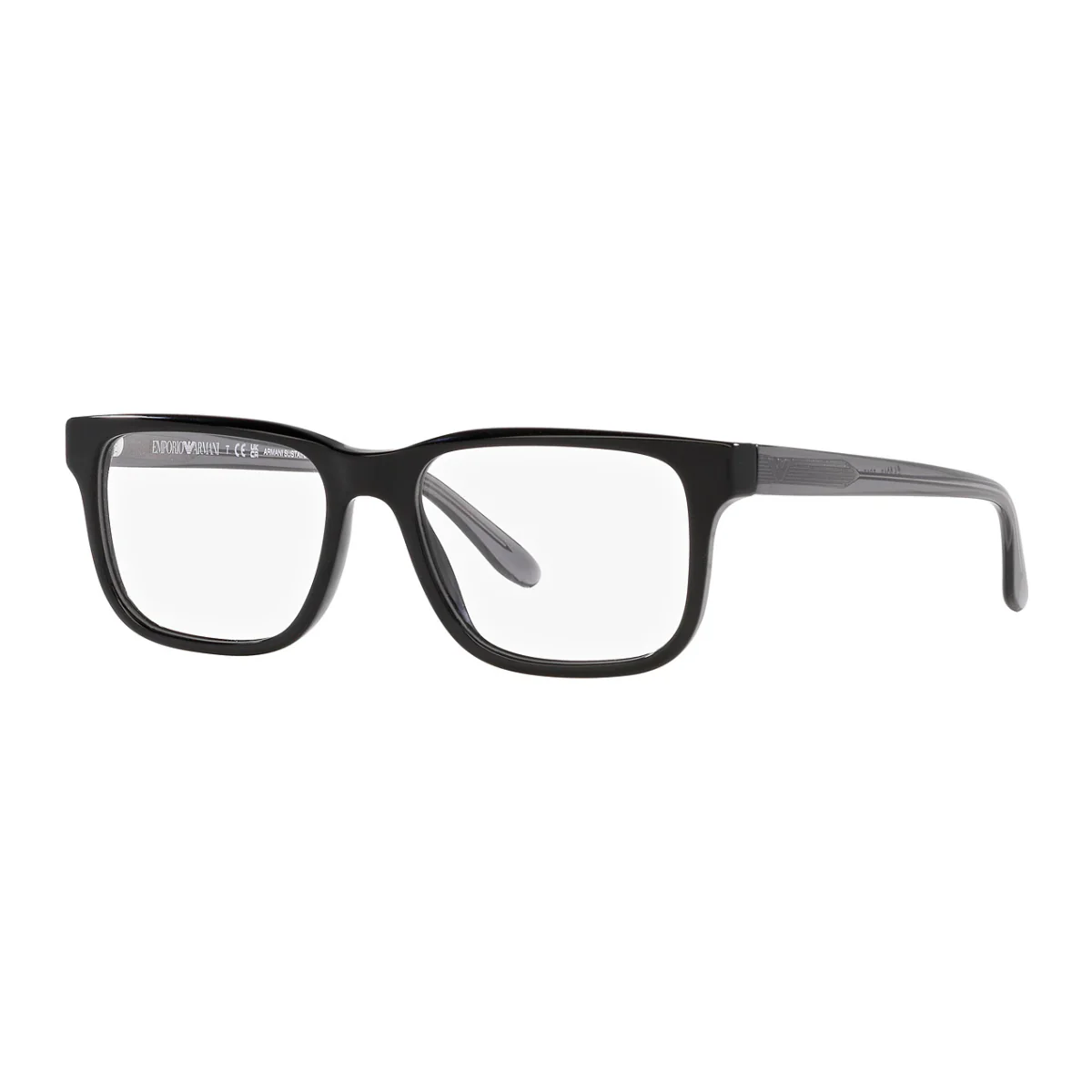 Emporio Armani Men's EA3218 Rectangle Eyeglasses - Image 2