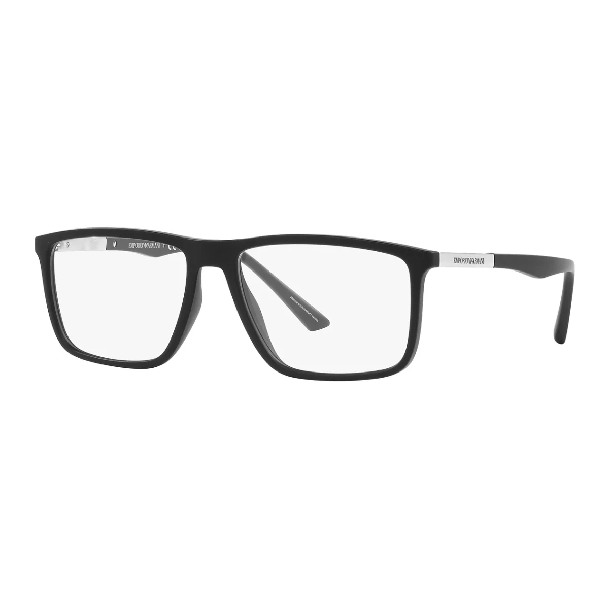 Emporio Armani Men's EA3221 Rectangle Eyeglasses - Image 2