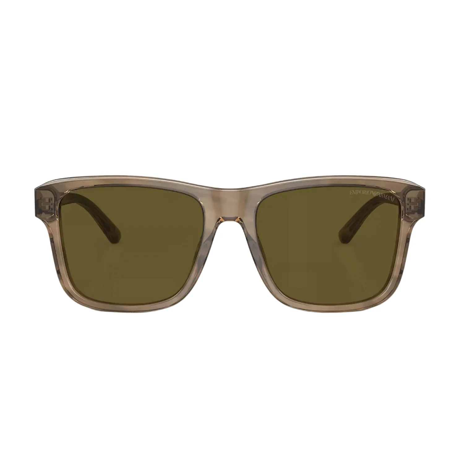 Emporio Armani Men's EA4208 Square Solid Color Sunglasses - Image 2