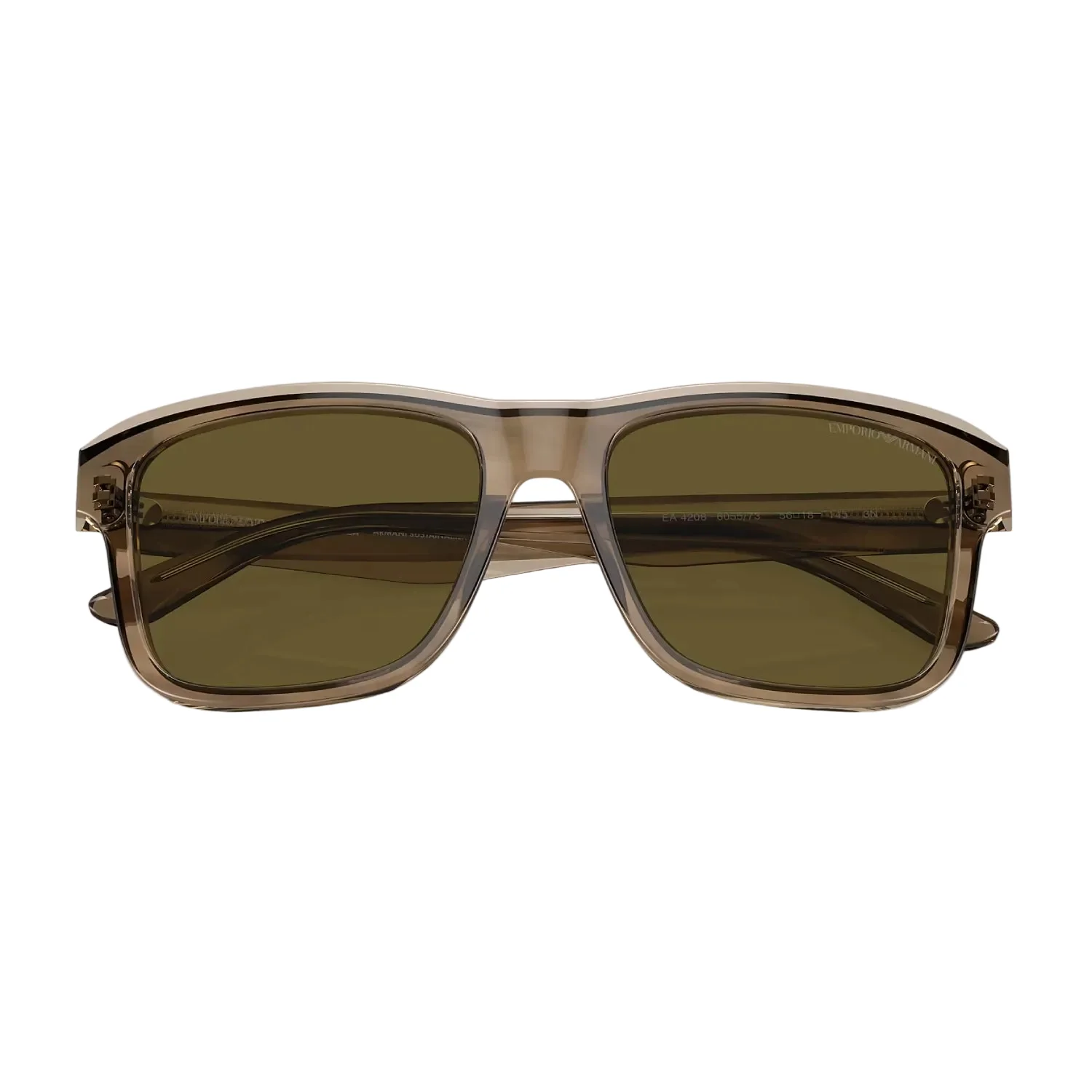 Emporio Armani Men's EA4208 Square Solid Color Sunglasses - Image 3