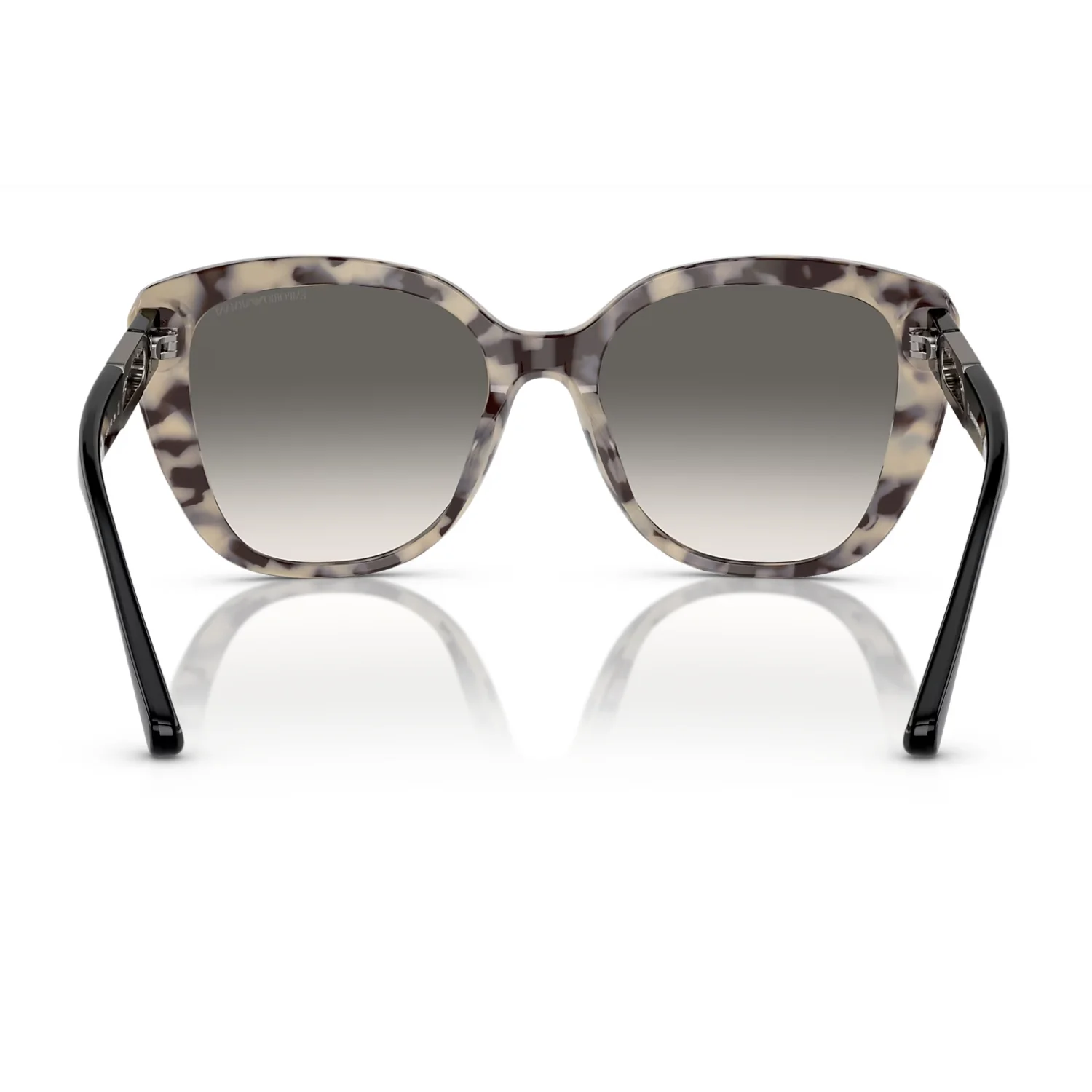 Emporio Armani Women's EA4214U Butterfly Gradient Sunglasses - Shiny Havana Cream/Gray Gradient - Image 5