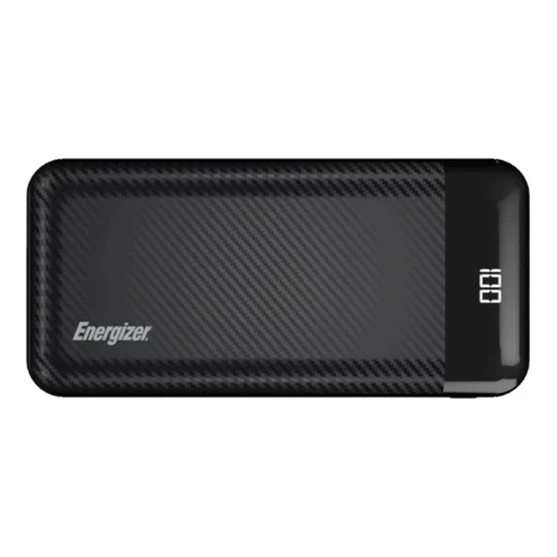 Energizer 20000mAh Portable Power Bank with LCD Display - Black - Image 2