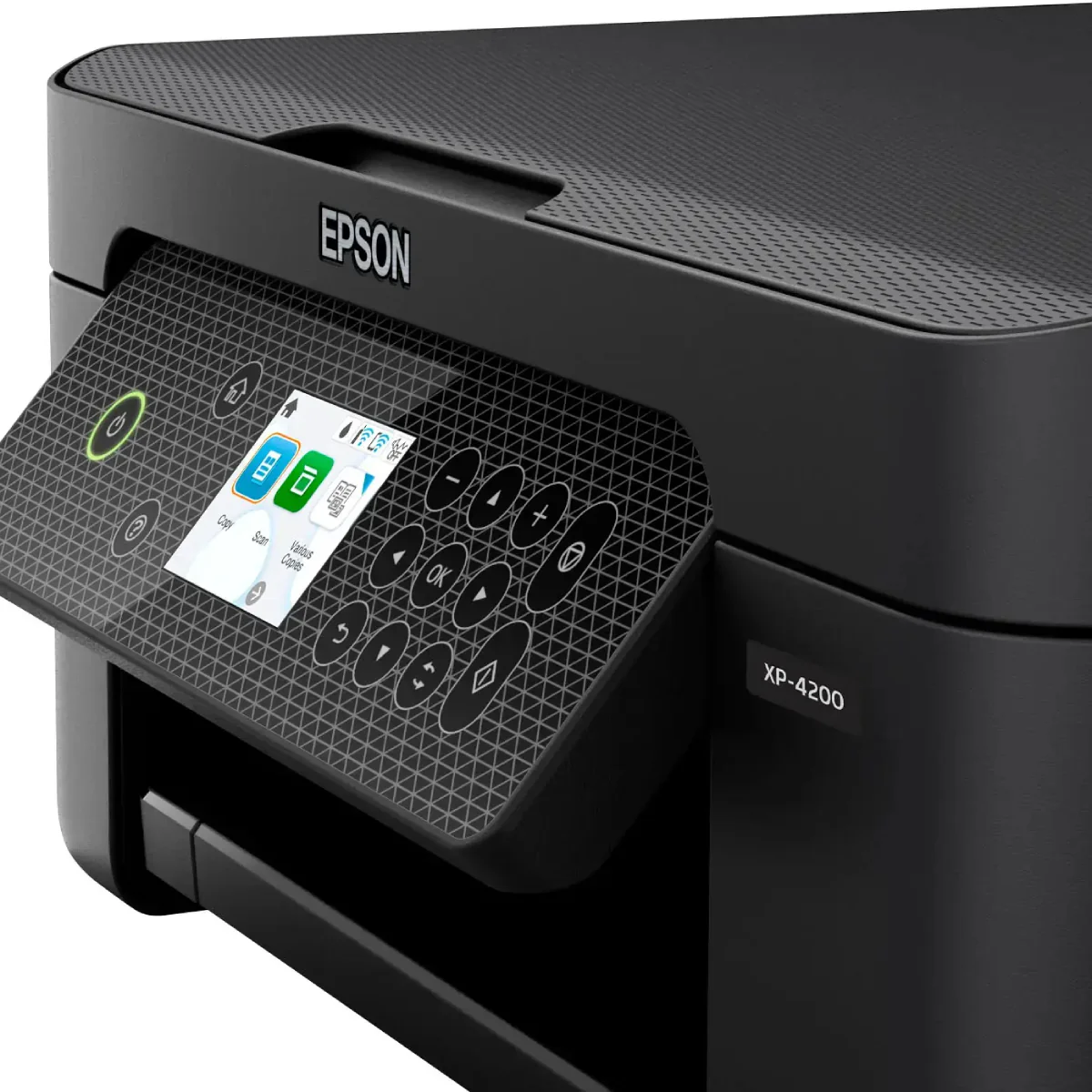 Epson Expression Home XP-4200 Wireless Color Inkjet All-in-One Printer with Scan and Copy - Black - Image 3