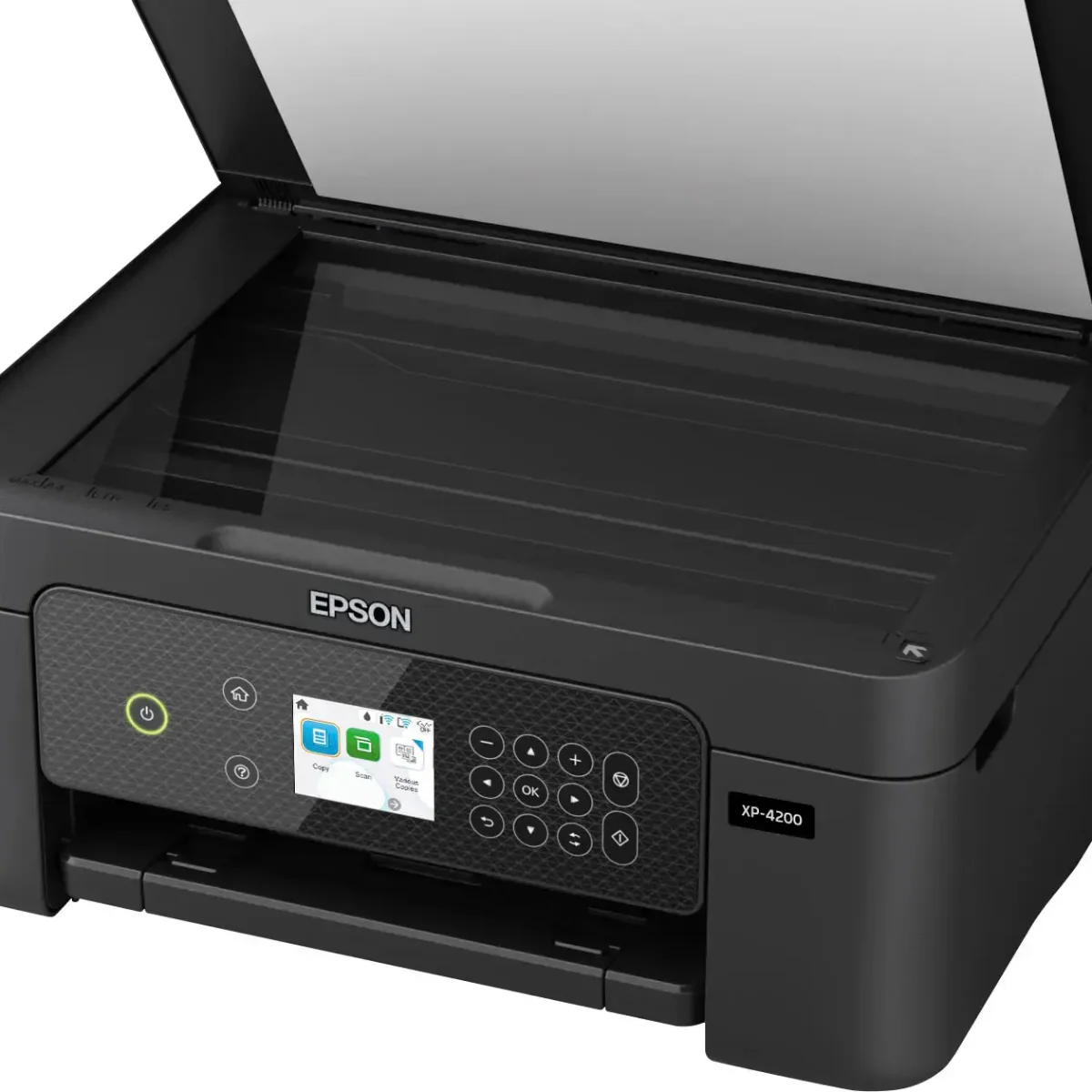 Epson Expression Home XP-4200 Wireless Color Inkjet All-in-One Printer with Scan and Copy - Black - Image 4