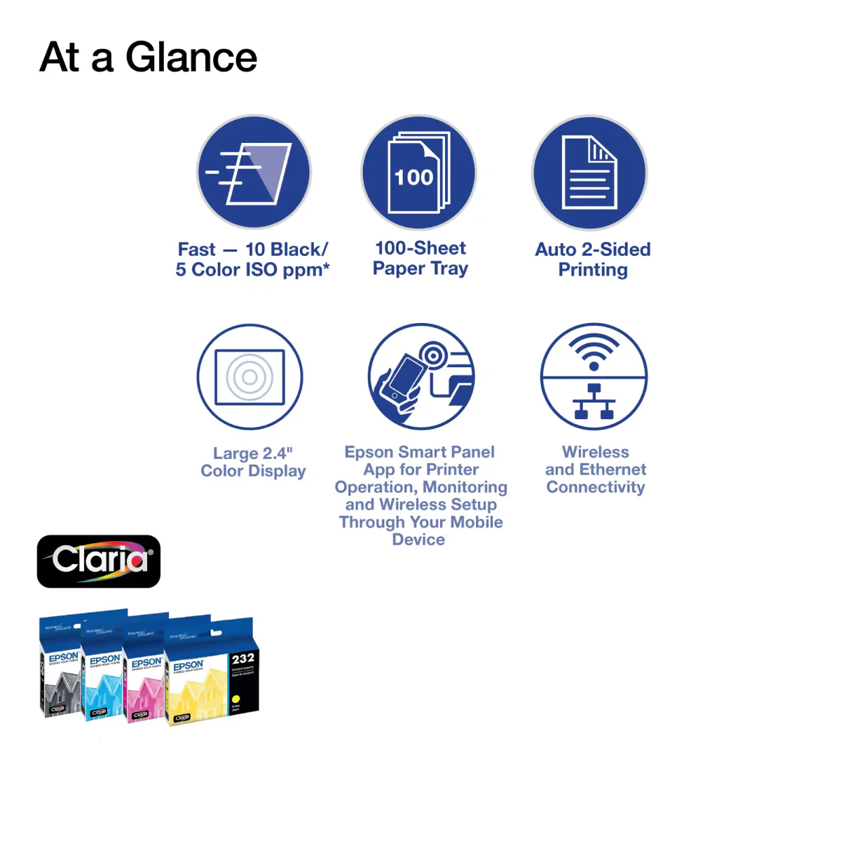 Epson Expression Home XP-4200 Wireless Color Inkjet All-in-One Printer with Scan and Copy - Black - Image 5
