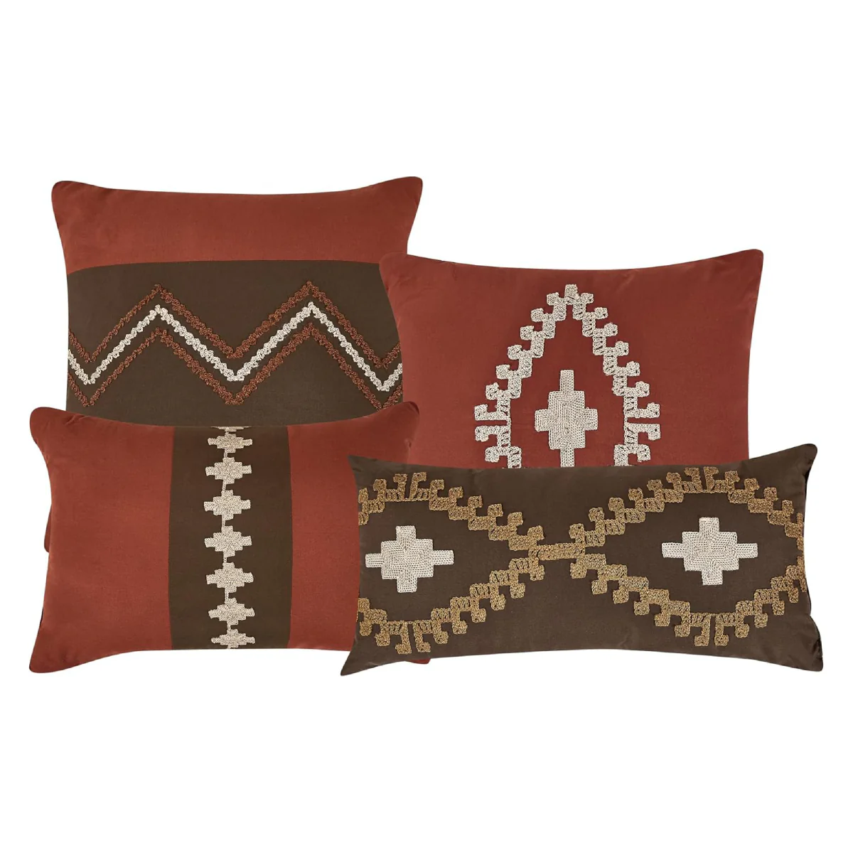 ESCA Chiriga Comforter Set (7-Piece) - Brown - Image 3