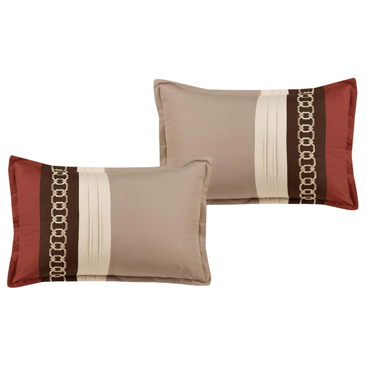 ESCA Chumana Comforter Set (7-Piece) - Brown - Image 2