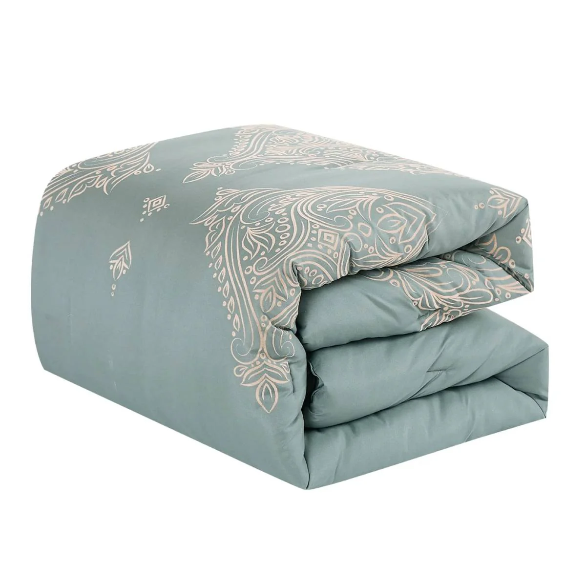 ESCA Lycoris King Size Comforter Set (7- Pieces) - Blue - Image 2