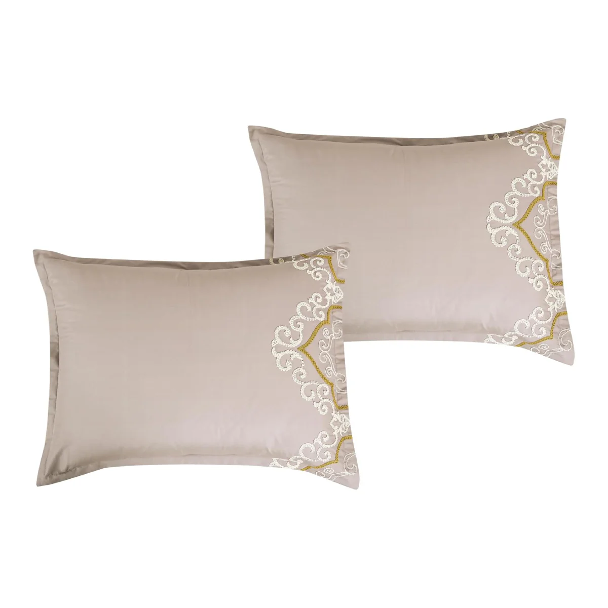 ESCA Mahalia Comforter Set (7-Piece) - Gray - Image 7