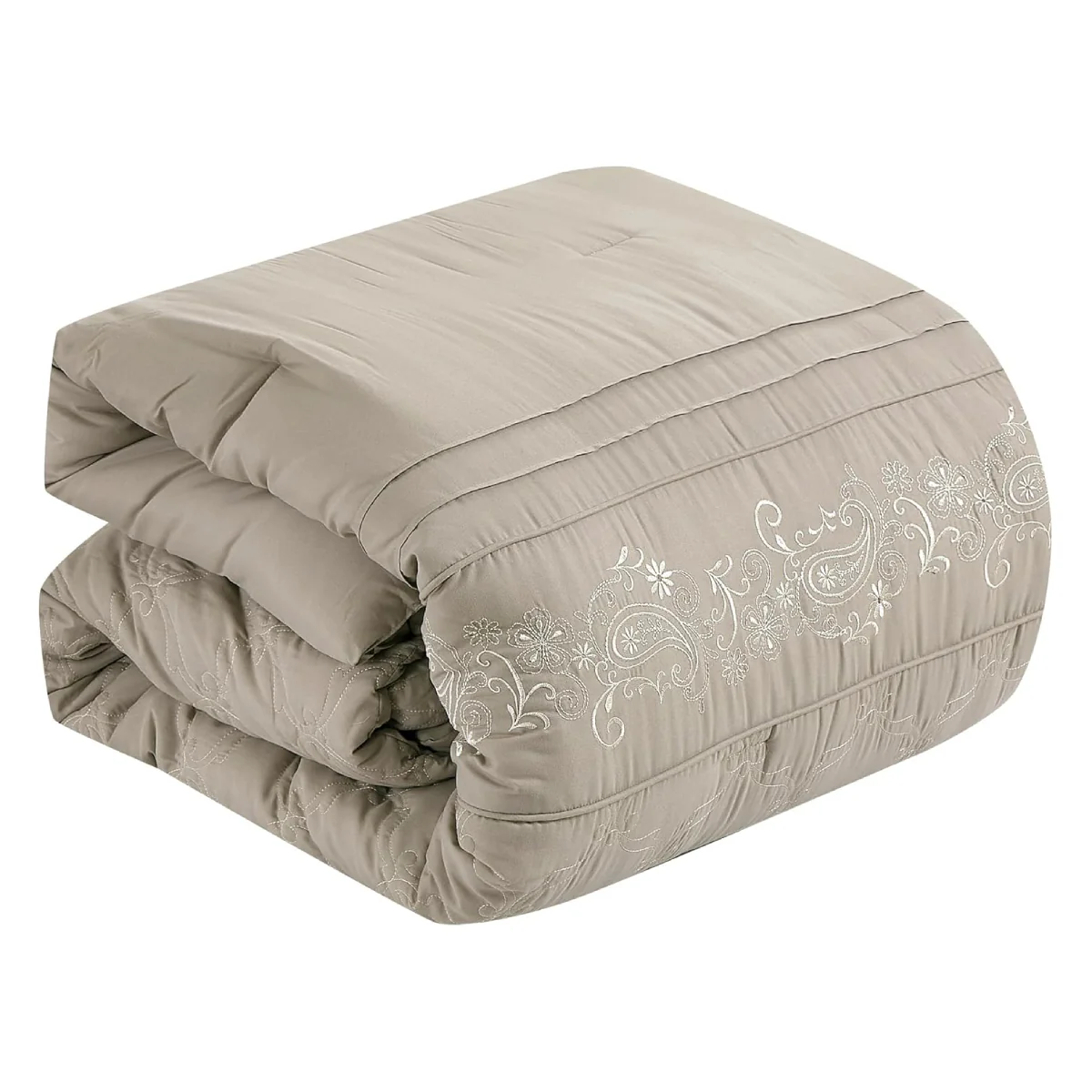 ESCA Ujana Comforter Set (7-Piece) - Beige - Image 9