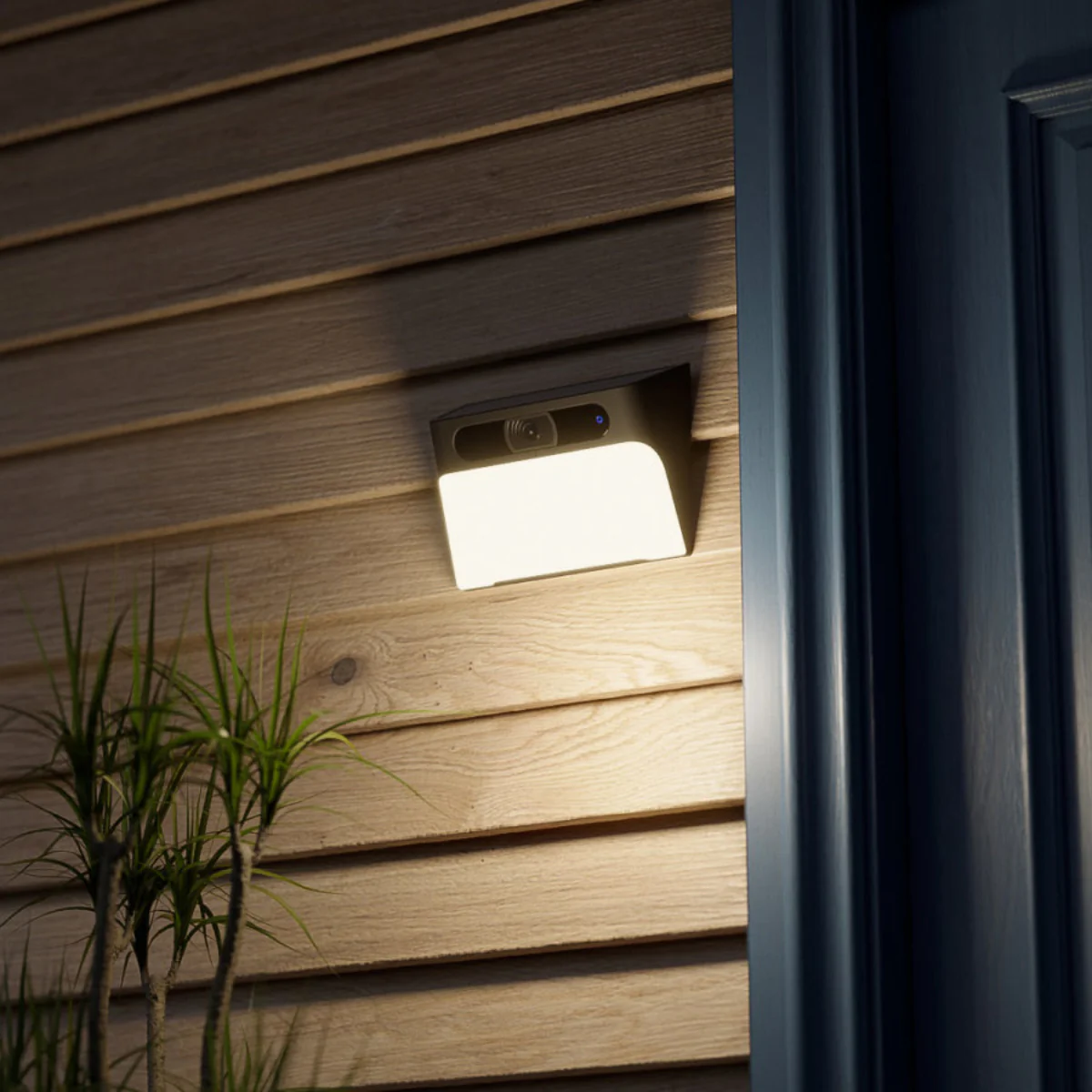 eufy S120 2K Solar Wall Light Cam with Night Vision - Black/White - Image 5
