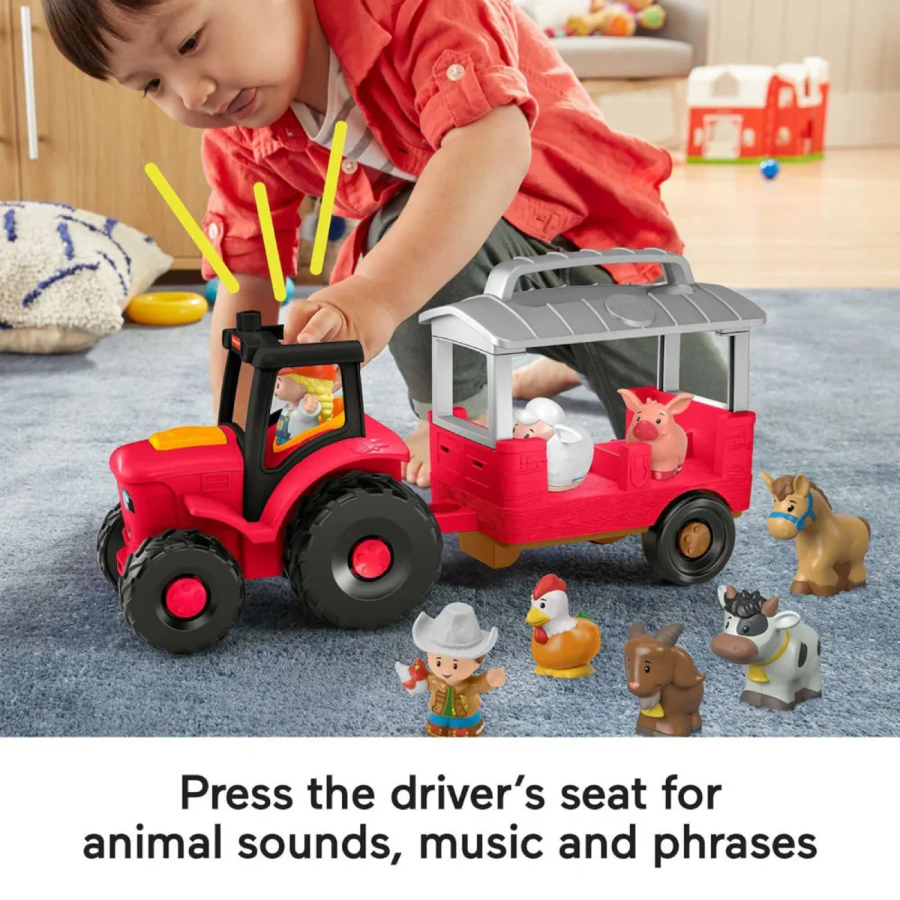 Fisher-Price Caring for Animals Tractor Gift Set - Image 5
