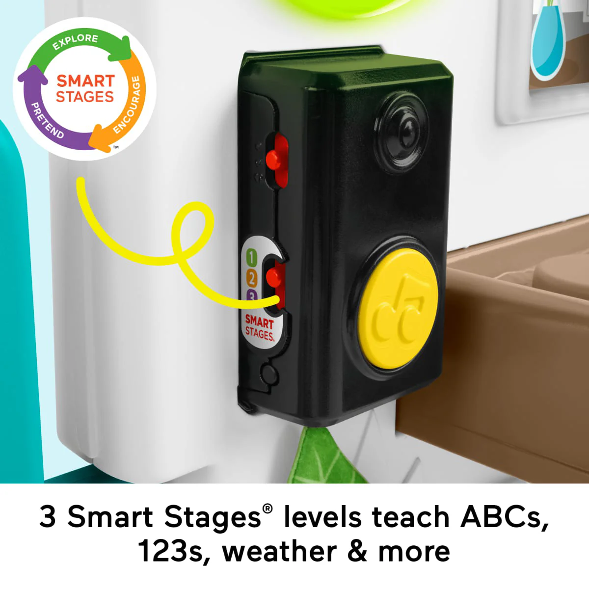 Fisher-Price Laugh and Learn Ultimate Playhouse with Electronic Learning Toy - Image 3