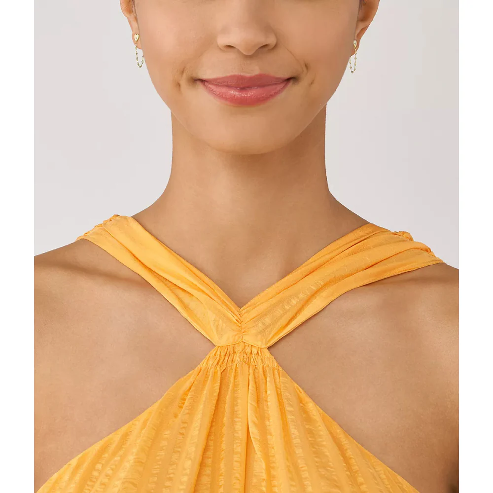 Fossil All Stacked Up Women's Cubic Zirconia Front to Back Earrings in Gold-Plating over Stainless Steel - Image 6