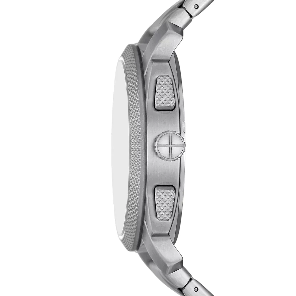 Fossil Men's 44mm Silver Bracelet Watch - Image 2