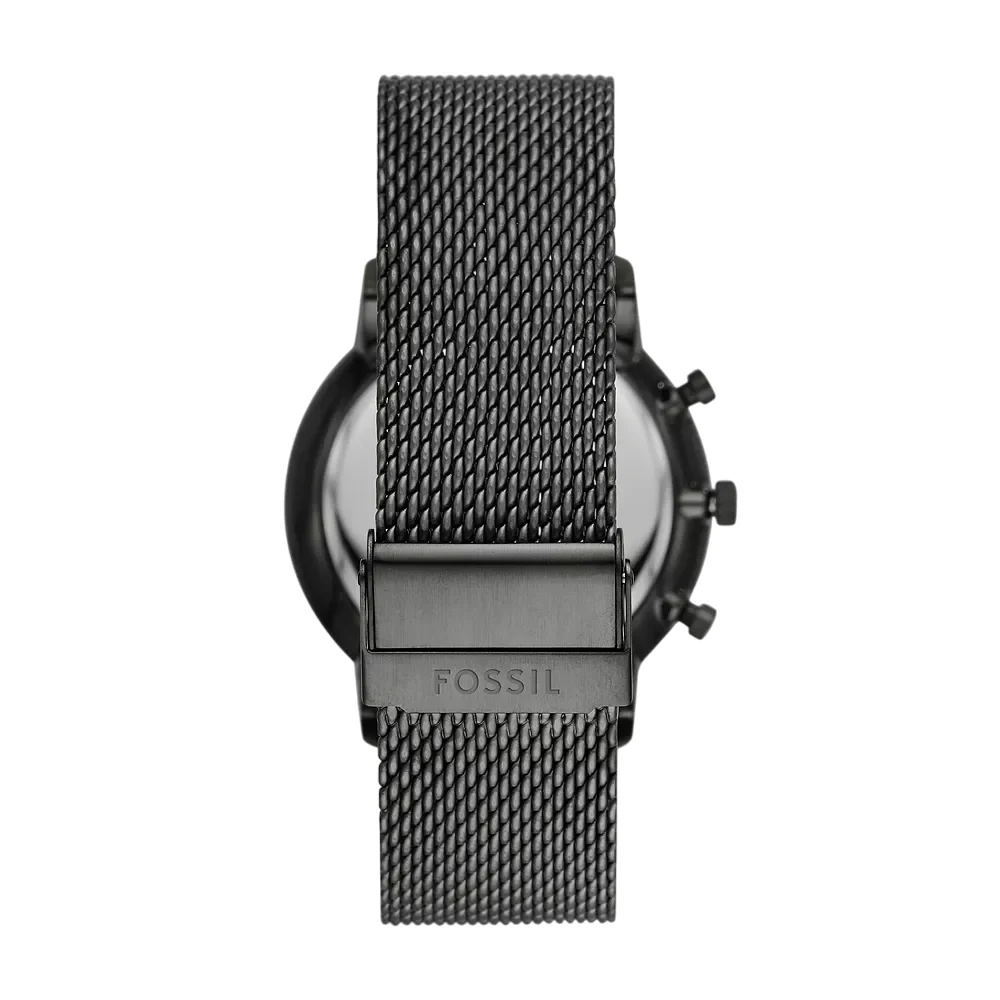 Fossil Neutra Men's 44mm Smoke Bracelet Watch - Black Dial - Image 3