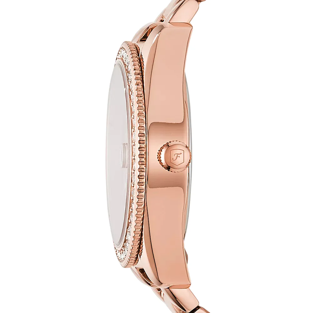 Fossil Scarlette Mini Women's 32mm Bracelet Watch - Rose Gold - Image 2