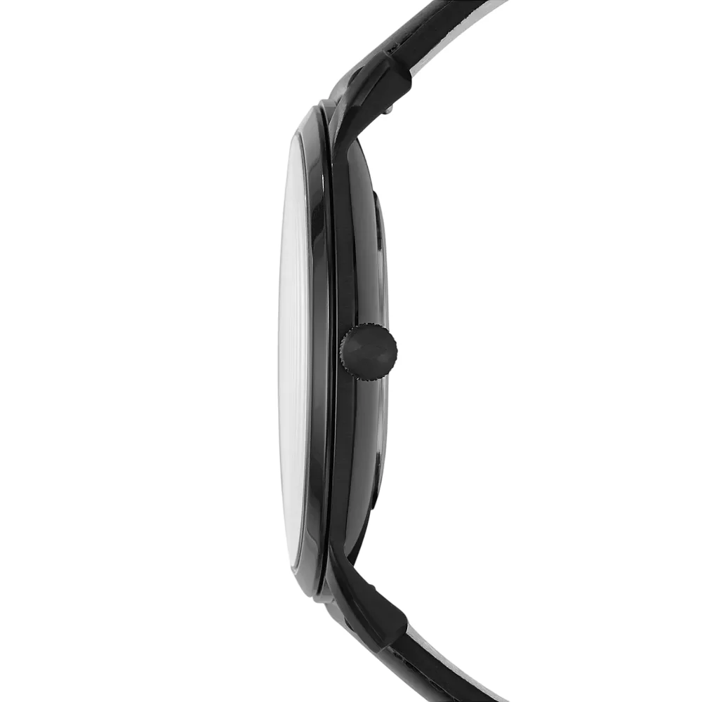 Fossil The Minimalist Mono Men's 44mm Strap Watch - Black - Image 2