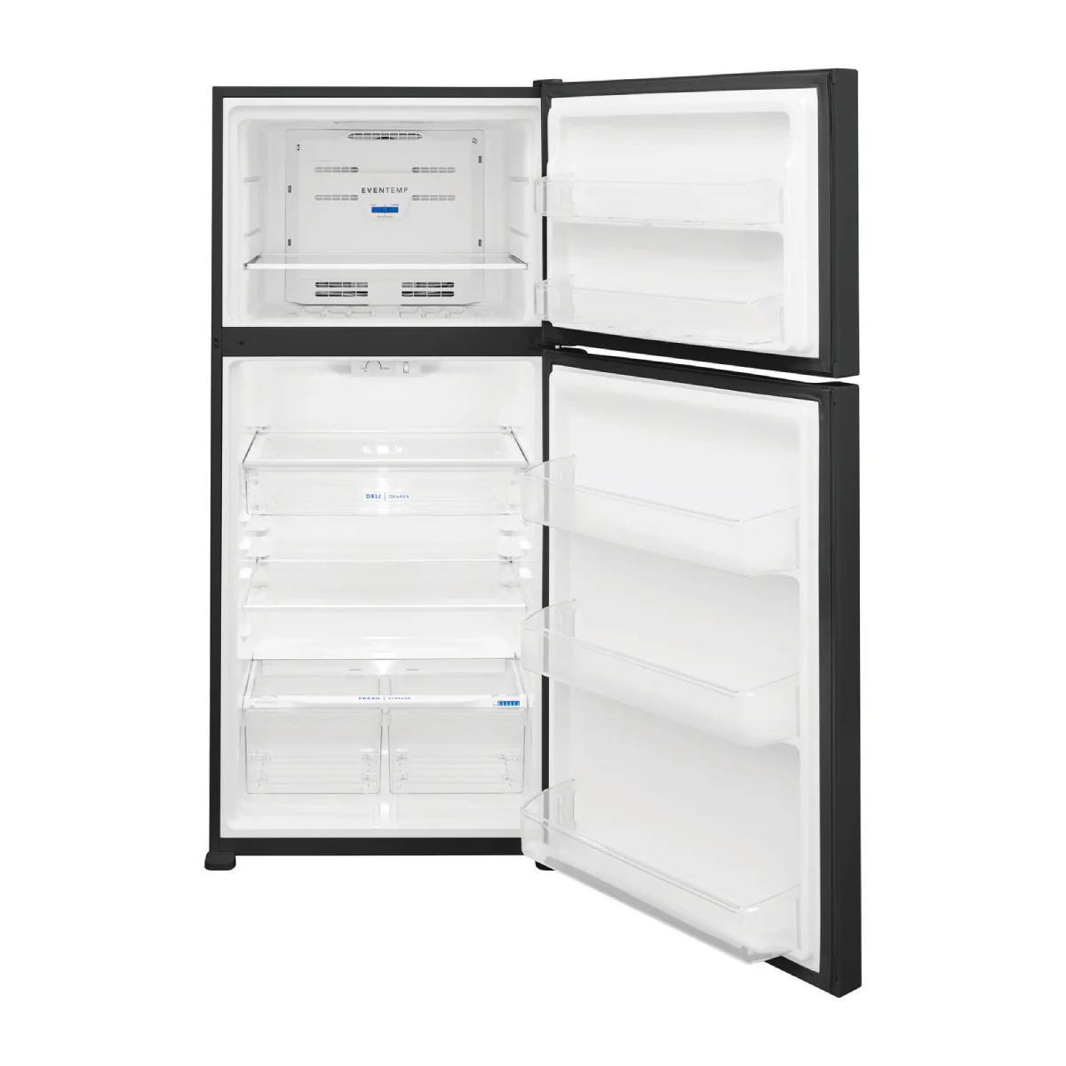 Frigidaire FFTR2045VB 20 cu. ft. Garage Ready Top Freezer Refrigerator with EvenTemp Cooling System - Black - Image 3