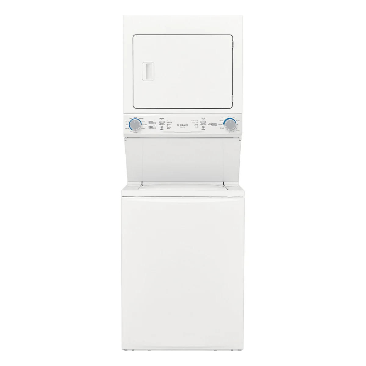 Frigidaire 3.9 & 5.5cf White Electric Laundry Center